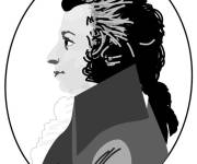 Coloriage Amadeus Mozart musique