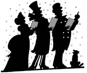 Coloriage Chorale de Noel