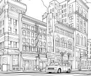 Coloriage Com&eacute;die musicale de Broadway