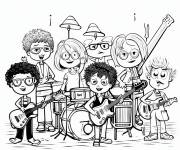 Coloriage Conservatoire des enfants