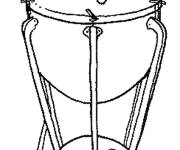 Coloriage et dessins gratuit Instrument de musique diff&egrave;rent à imprimer