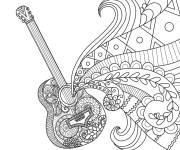 Coloriage Musique en ligne