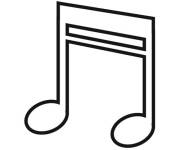 Coloriage Tone musical