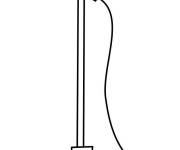 Coloriage et dessins gratuit Un microphone de chanteur à imprimer