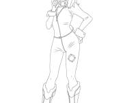Coloriage Camie Utsushimi My hero academia