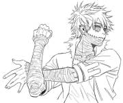 Coloriage Dessin Dabi de Mon universit&eacute; de h&eacute;ros &agrave; imprimer