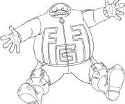 Coloriage Gum de My hero academia anime