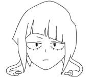 Coloriage et dessins gratuit Jiro Kyouka facile de My hero academia à imprimer
