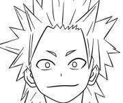 Coloriage Kirishimas my hero academia dessin anim&eacute;