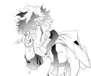 Coloriage Malsain bless&eacute; My hero academia