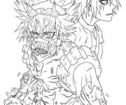 Coloriage Mission dans le film My hero academia
