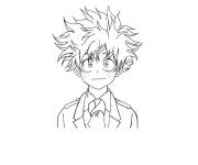 Coloriage et dessins gratuit Mojo gentil de My hero academia à imprimer