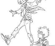 Coloriage My hero academia film d'anime