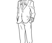 Coloriage Personnage Todoroki de My Hero Academia