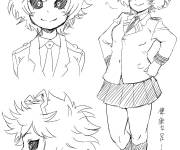 Coloriage Pinky My hero academia