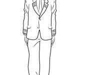 Coloriage Tenya Lida de My Hero Academia