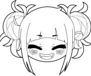 Coloriage Toga Himiko Kawaii de My hero academia
