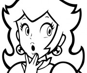 Coloriage et dessins gratuit Nintendo Daisy à imprimer