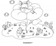 Coloriage Nintendo en couleur