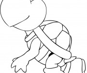 Coloriage et dessins gratuit Nintendo Koopa Troopa à imprimer