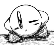 Coloriage Nintendo Personnage au crayon