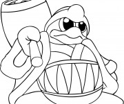 Coloriage Nintendo Personnage stylis&eacute;