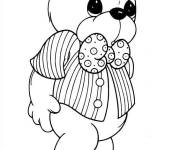 Coloriage Nounours aimable