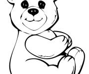 Coloriage Nounours ce1