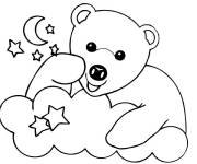 Coloriage et dessins gratuit Nounours Doudou à imprimer