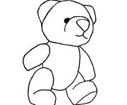 Coloriage Nounours maternelle
