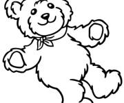 Coloriage Petit Nounours pour les petits
