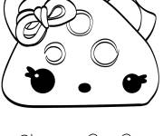 Coloriage Cheesy go go de Num Noms