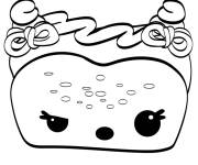 Coloriage Haley Hot Dog de Num Noms