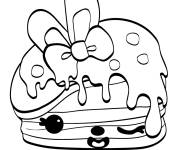 Coloriage Maple Cakes de dessin animé Num Noms 2