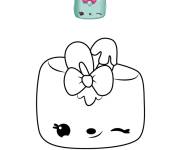 Coloriage Minty Mallow de Num Noms avec mod&egrave;le