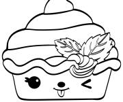 Coloriage Nilla Froyo de Num Noms pour enfant