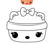 Coloriage et dessins gratuit Num Noms Orange Pina Gloss-Up à imprimer