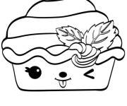 Coloriage Strawberry Froyo de Num Noms