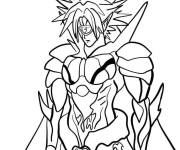 Coloriage Boros de l'anime