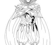 Coloriage Boros de One Punch Man
