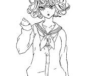 Coloriage Colorie Tatsumaki