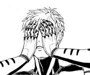 Coloriage Genos se sent mal