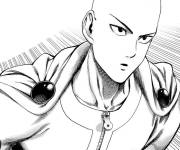Coloriage et dessins gratuit Imprime Saitama à imprimer