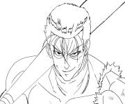 Coloriage et dessins gratuit Metal Bat de One Punch Man à imprimer