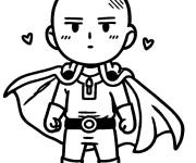 Coloriage Petit Saitama