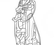 Coloriage Ana Biotic Rifle overwatch