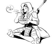 Coloriage Jesse Soto overwatch
