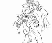 Coloriage McCree de Overwatch
