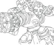 Coloriage et dessins gratuit Orisa Overwatch à imprimer