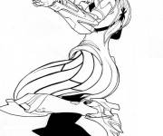 Coloriage Overwatch Fatale